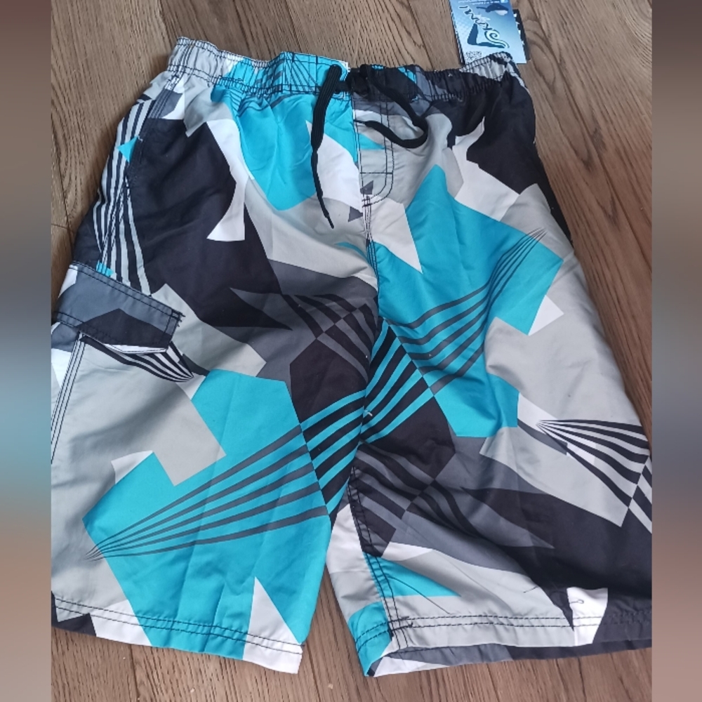 Brand New With Tag Kanu Surf Boys Swimming Trunks Size XL 18/20 Tag Price $26 - Picture 1 of 7